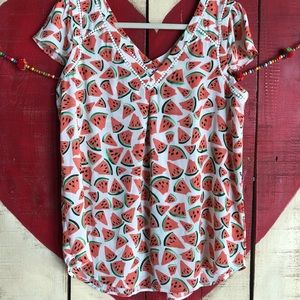 Maeve Watermelon Blouse Size 10 Worn Once
